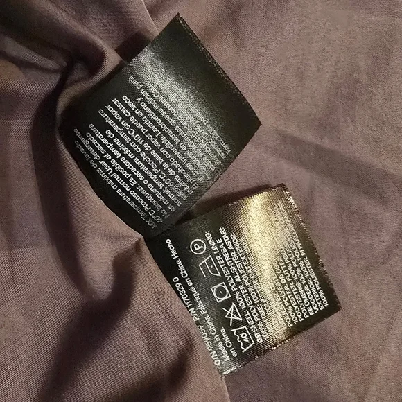 H&M Pile Coat XS - Dark Taupe - Picture 9 of 13